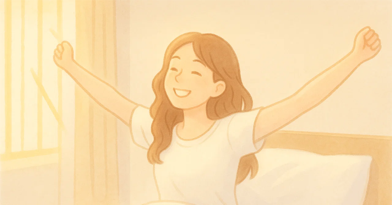 Re;Os 707 毎日使用 体の変化 目覚め爽快イメージ