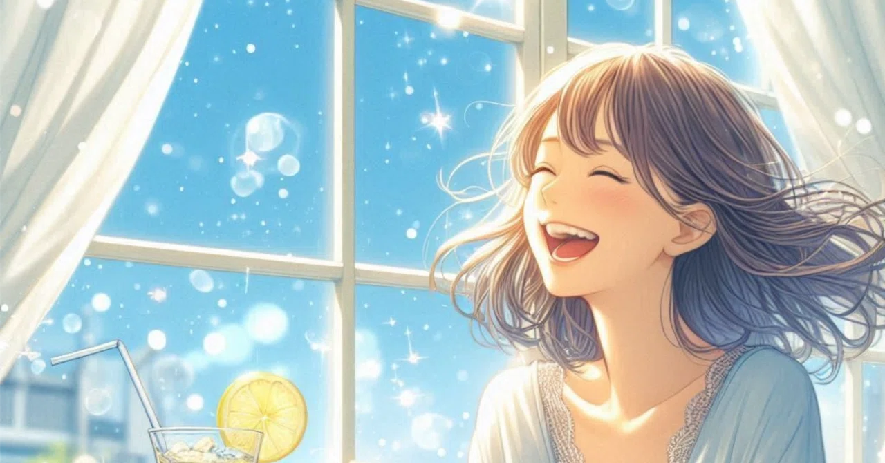 Re;Os 707 笑顔の女性 健康美イメージ